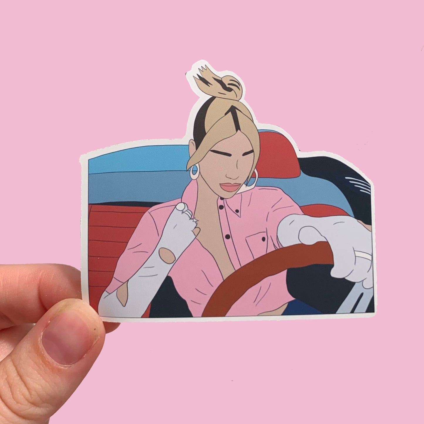 Dua Lipa Future Nostalgia Waterproof Sticker