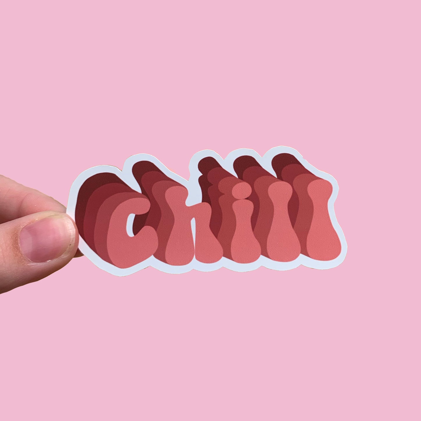 Chill Waterproof Sticker