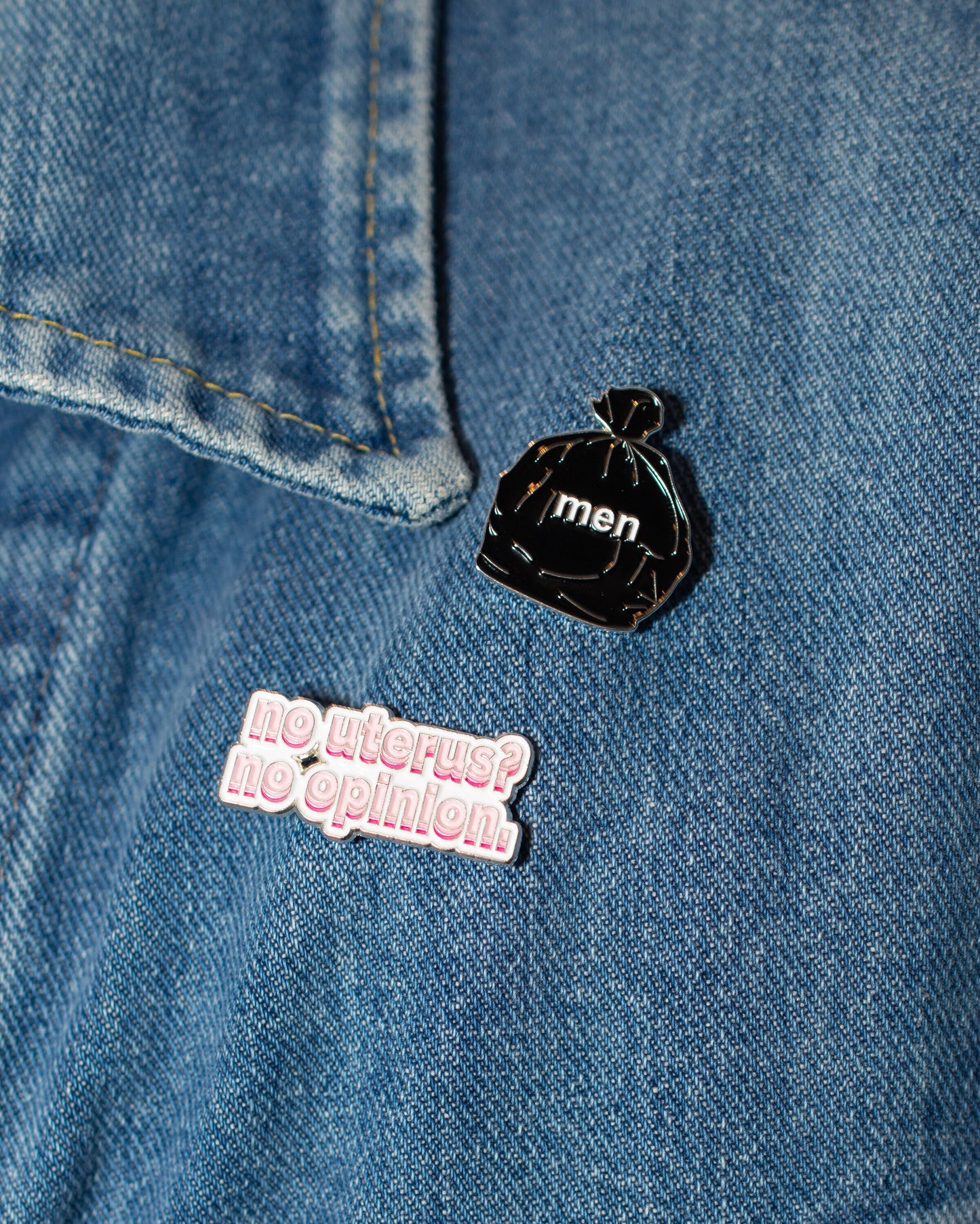 no uterus no opinion and men are trash pin from bitch next door
