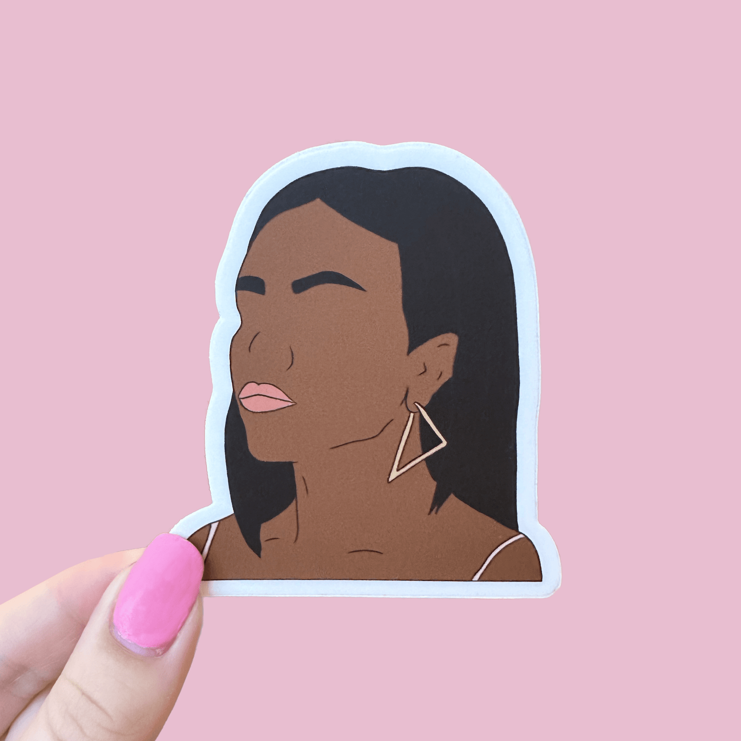 Michelle Obama Waterproof Sticker