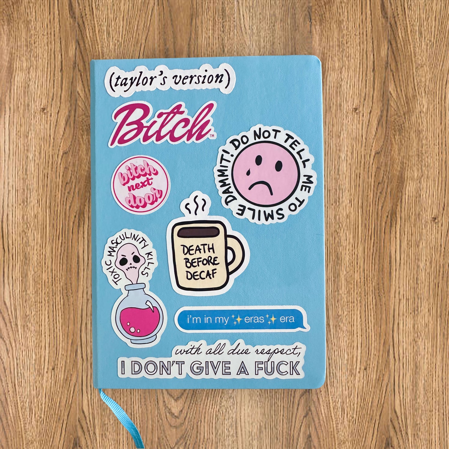 I Don't Give a Fuck Waterproof Sticker
