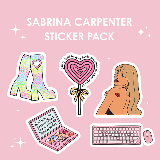 Sabrina Carpenter Sticker Pack