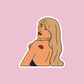 Sabrina Carpenter Waterproof Sticker