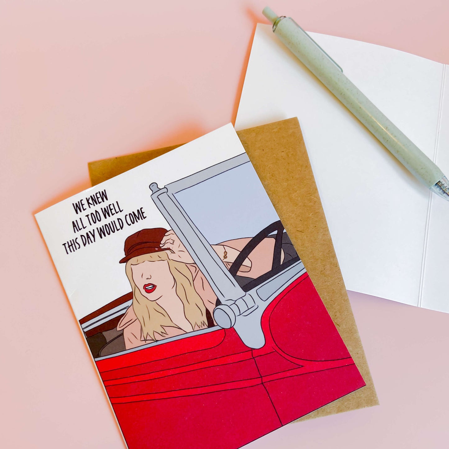 Taylor Swift Customizable Card, blank inside